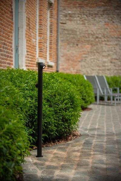 Lucide IBAMBA - Stĺpové svetlo - LED - 2x6W 3000K - IP65 - Čierna